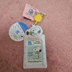 スヌーピー パスケース ICカード入れ