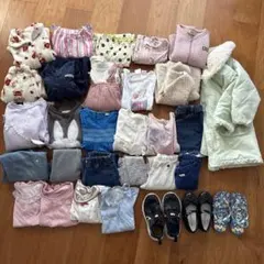 110㎝　女の子まとめ売り　30点　半袖　長袖　 プティマイン　ホットビスケッツ