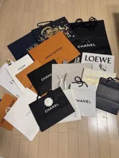 ☆エルメス＆ルイヴィトンLV＆グッチ＆ロエベ等ショッパーセット☆紙袋