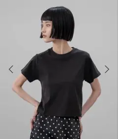 ⚫︎AO様⚫︎フライスチビＴＥＥ　ブラック