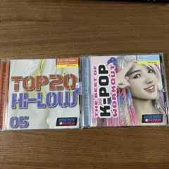 エアロビクス　CD 2枚セット K-pop & top20