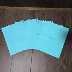 Tiffany & Co. ティファニー ショッピングバッグ 紙袋 中型 4枚