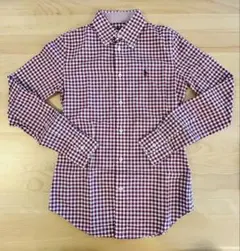 Ralph Lauren スリムフィット ギンガムチェックシャツ size0のサムネイル