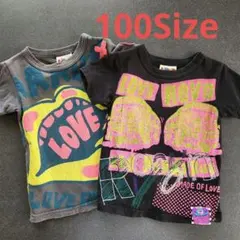 LOVEREVOLUTION 子供服 100cm 保育園 半袖 Tシャツ 夏のサムネイル