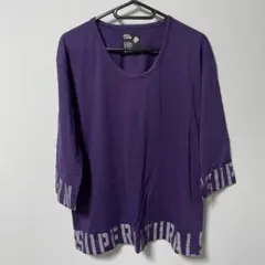 PPFM 神の服　Lサイズ プリントTシャツ　七分袖のサムネイル