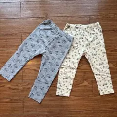 90センチ　スヌーピー　レギンス　ユニクロ