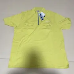 Callaway Golf イエロー シャツ　ハーフジップ　半袖