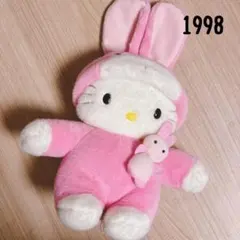 1999年レトロハローキティ うさぎ 着ぐるみ ぬいぐるみ - メルカリ