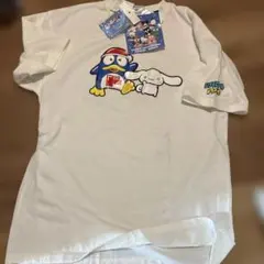 サンリオ　ドンキ　コラボtシャツ　シナモロール　ドンペン　Lサイズのサムネイル