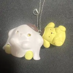 ポムポムプリンキーホルダーとフィギュア