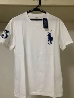 新品タグ付き POLO RALPH LAUREN ホワイト Tシャツ M ポロ