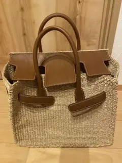 未使用　SEA シー　カゴバッグ　チョコレート　М 未使用 SEA シー カゴバッグ チョコレート М - メルカリ