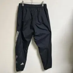 adidas ブラックジャージパンツ　L 黒
