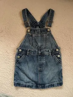 ギャップ キッズ ジャンバースカート デニムスカート 3y