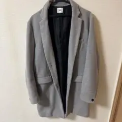 BROWNY STANDARD グレー チェスターコート