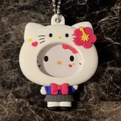 ♡サンリオ フォトバッチ付きマスコット 制服シリーズ　キティ♡