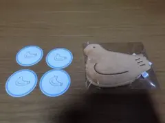 鳩ぽっぽーち 豊豊屋 ポーチ 4枚セット