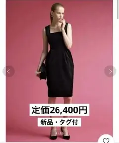 【新品・タグ付】定価26,400円　ラグナムーン　ベロア　ワンピースのサムネイル