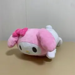 미사용 품목 마이멜로디 ー パスケース ぬいぐるみチャーム