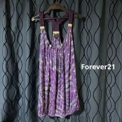 Forever21 キャミソール チュニック ボタニカル