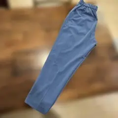 ＊グローバルワーク　スラックスパンツ　青色　L＊