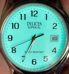 maruma DELICES DE031 クォーツ腕時計 全面発光