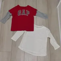 ベビー服　ロンT 2枚セット　GAP 90cm