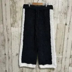 ジョエルロブション & ジェラートピケ カシミヤ パンツ ルームウェア ブラック