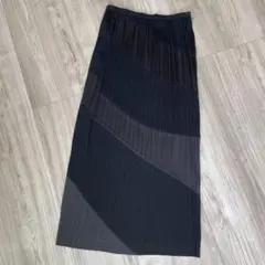 Alobalogy プリーツスカート　ブラック　フォーマル
