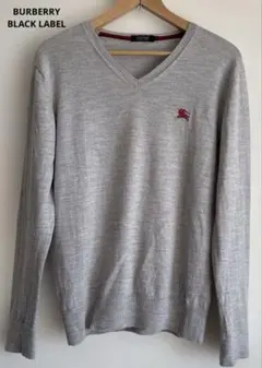 美品　BURBERRY BLACK LABEL バーバリー　ニット　2サイズ