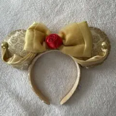 ディズニーリゾートベルの金色のカチューシャ