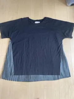 n'OrLABEL 半袖Tシャツ 黒/ストライプのサムネイル