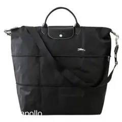 ロンシャン LE PLIAGE CLUB TRAVEL BAG ネイビー - メルカリ