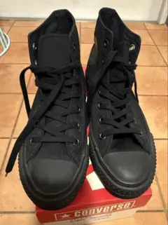 Converse ブラック ハイカットスニーカー