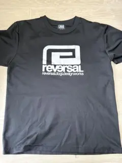 reversal ロゴプリント Tシャツ M 黒のサムネイル