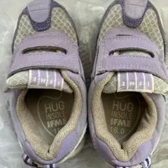 IFME パープル スニーカー 16.0cm