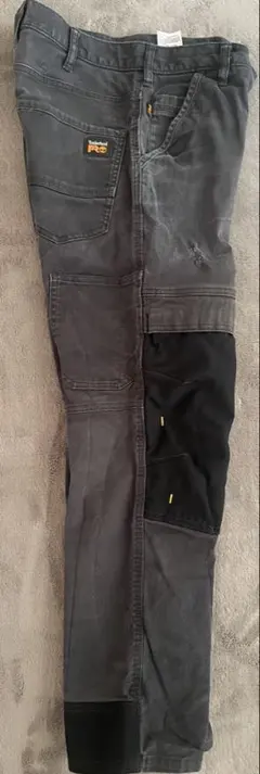 Timberland pro ダークグレー カーゴパンツ 膝補強付き