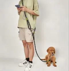 ナイロン製犬リード 斜め掛け