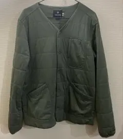 snow peak キルティングジャケット L オリーブグリーン