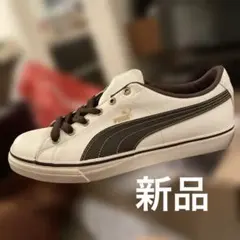 新品未使用品　プーマ　スニーカー　ホワイト　メンズ　1点限り