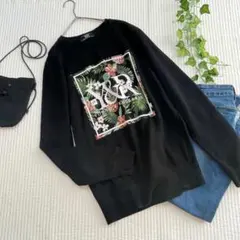 【海外限定レア物✨売り切れ必至】ヤングアンドレックレス プリント長袖トップス