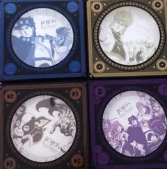 スシロー × ジョジョの奇妙な冒険コラボ限定プレート全4種コンプリート