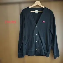 CHUMS ブラック カーディガン M