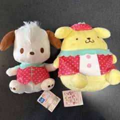 サンリオキャラクターズ　ストロベリーMIX！いちご新聞ボーイズぬいぐるみ