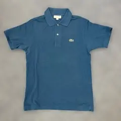 Lacoste ダークブルー ポロシャツ Mサイズ