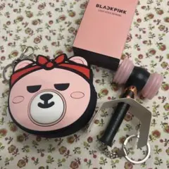 BLACKPINK ペンライトキーホルダー クランクシリコンポーチ