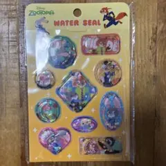 ズートピア　ウォーターシール　ディズニー