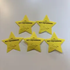 TXT ACT TOMORROW 落下物　星　スビン　5枚セット