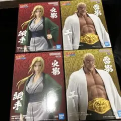 NARUTO-ナルト- 疾風伝 綱手 エー フィギュア 4体セット | Mercari