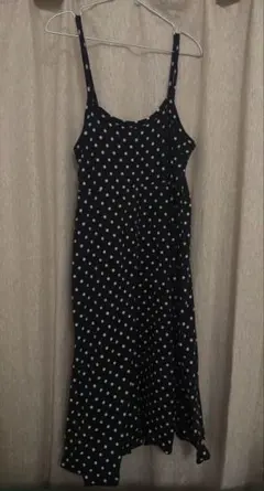 AD2010 コムデギャルソン ドット柄 キャミワンピース ネイビー 2026年最新】COMME des GARCONS 柄：ドット レディース キャミ